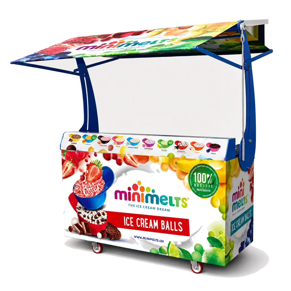 Mini Melts stall that can be styled for private events